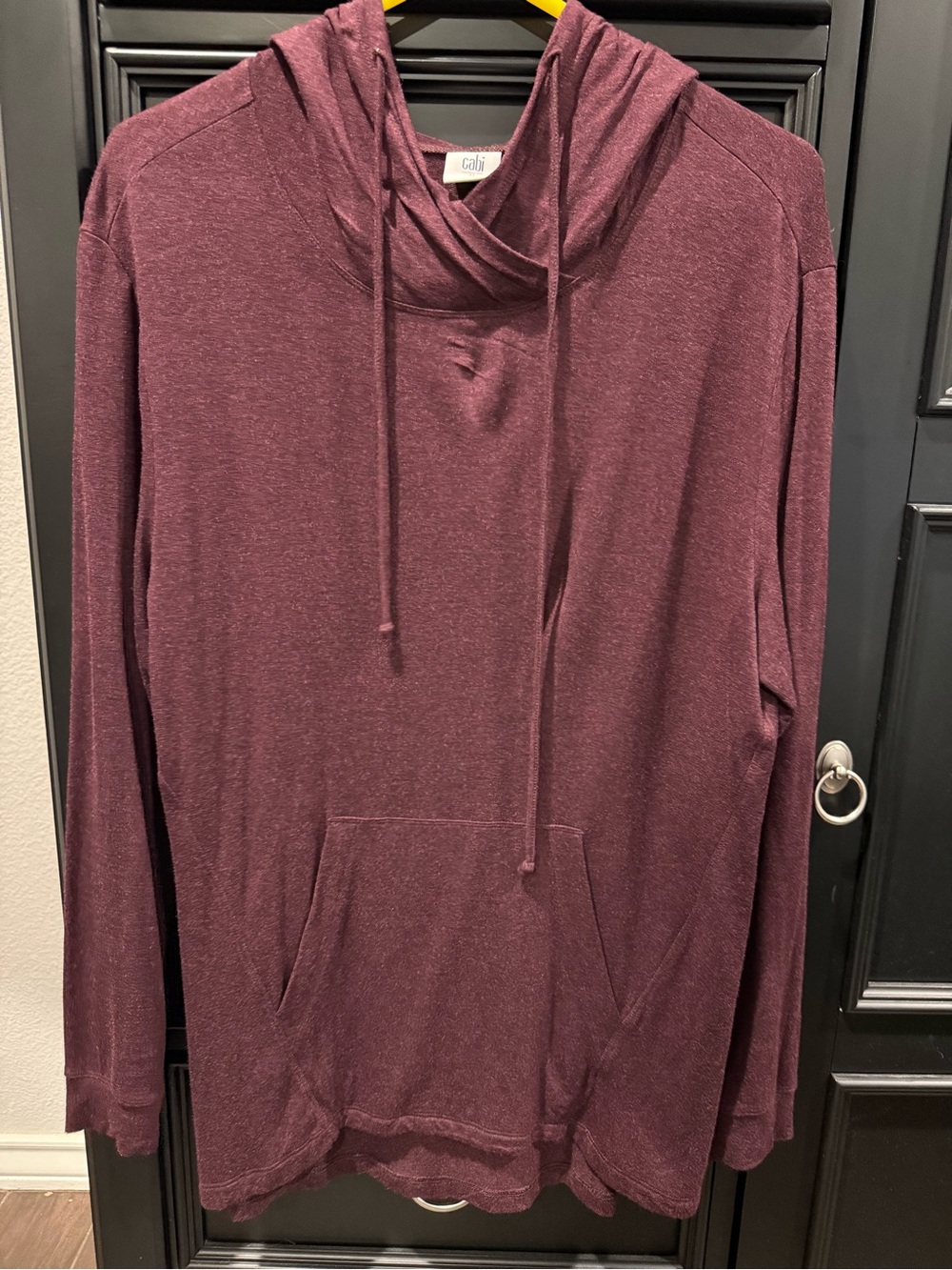 CAbi Crewneck Hoodie - Burgundy
